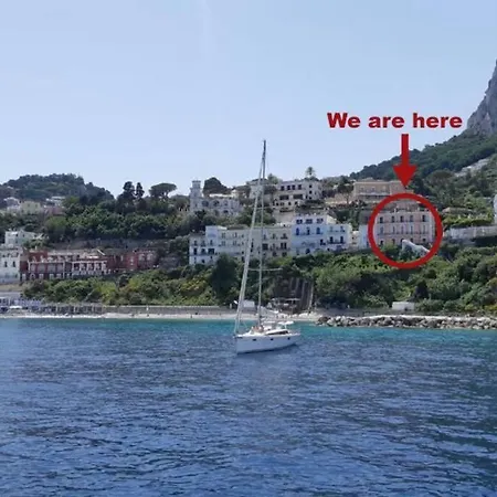 Casa Di Charme Panoramica A Sulla Spiaggia. Apartamento *